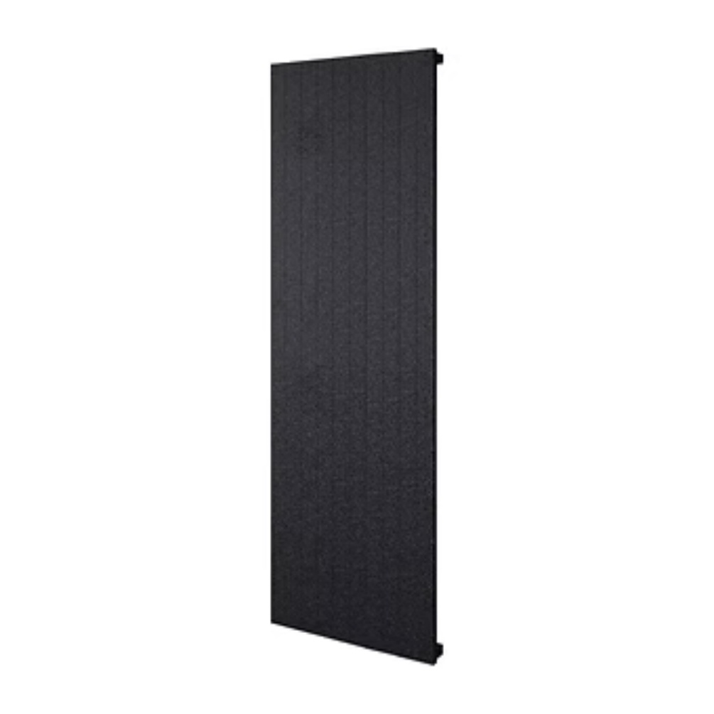 Product cut out image of the Radox Nova 1800mm x 600mm Black Pearl Vertical Electric Radiator